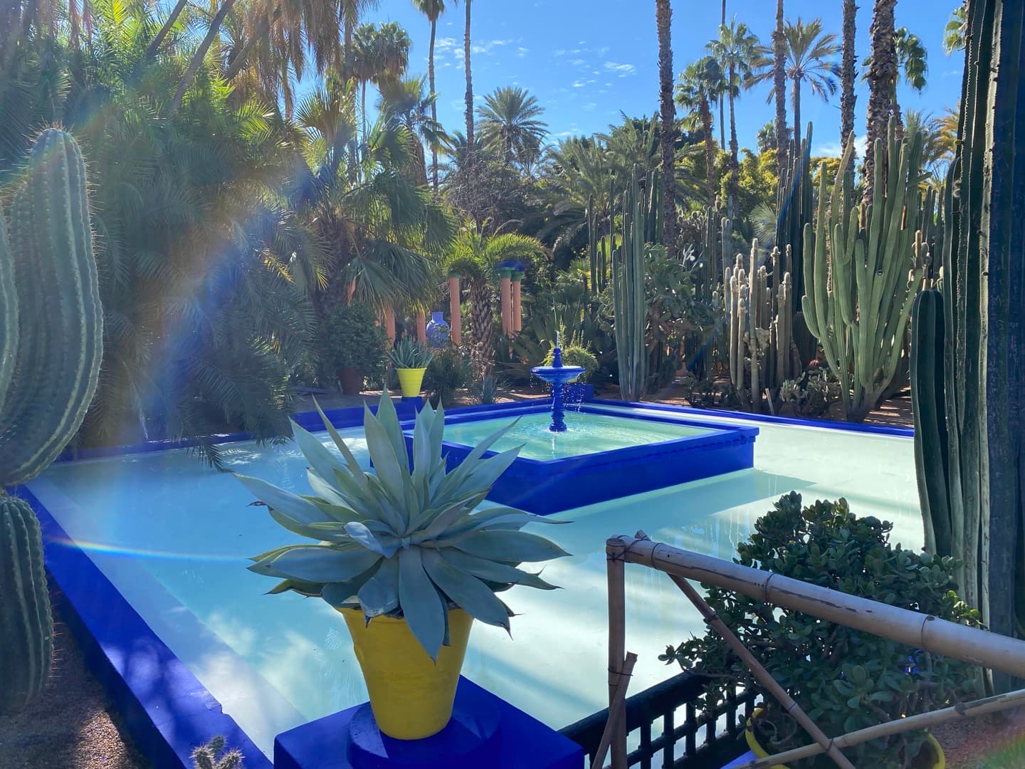 Jardin Majorelle — Le Mur Bleu