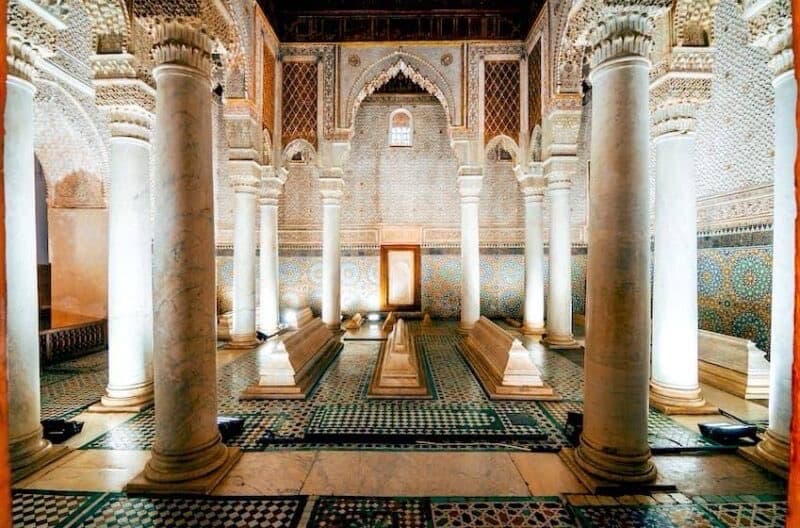 Tombeaux Saadiens — Salle des Douze Colonnes